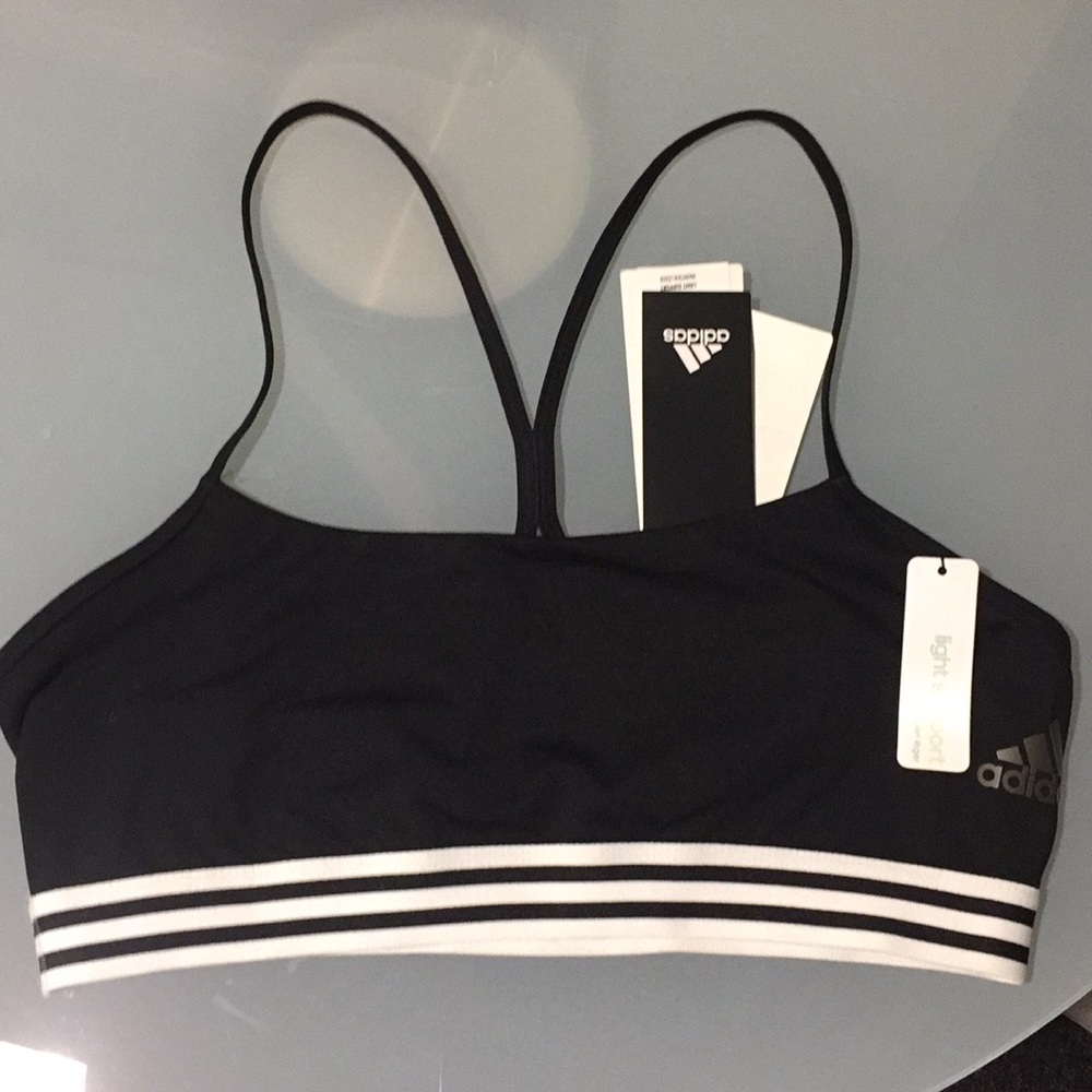 NWT Adidas cross brand strappy sports bra - Picture 2 of 5